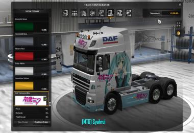 DAF XF Hatsune Miku Skin