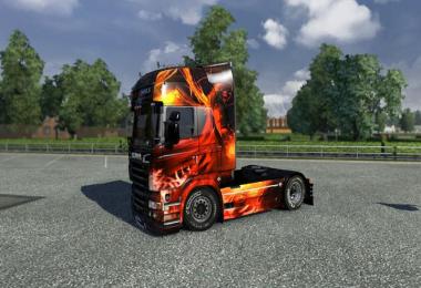 Devils and Angels Skin Scania R09 v1.16.2