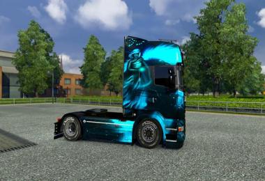 Devils and Angels Skin Scania R09 v1.16.2