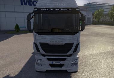 Iveco Hi Way Brushed Aluminum Skin