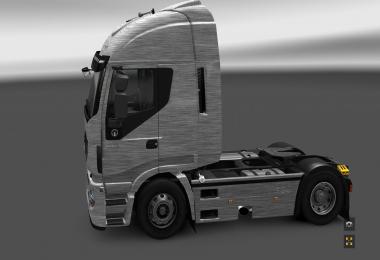 Iveco Hi Way Brushed Aluminum Skin