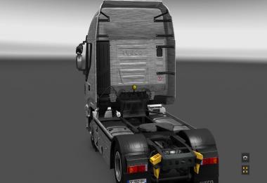 Iveco Hi Way Brushed Aluminum Skin