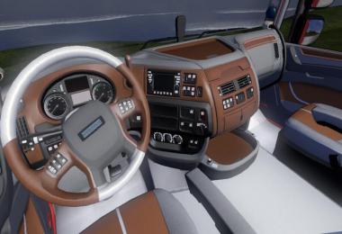 Leather Dark for DAF XF v1.15