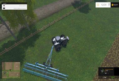 Lemken Heliodor wide tripple pack with steering axles v1.2 Final