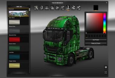 MineCraft IVECO skin v1