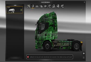 MineCraft IVECO skin v1