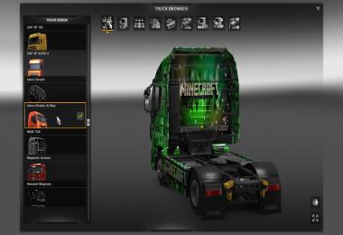 MineCraft IVECO skin v1