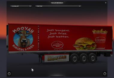 Mooyah Burger trailer and truck v1