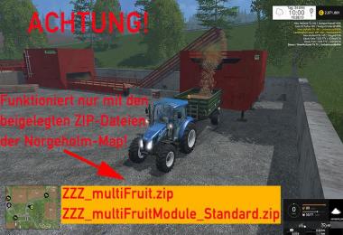 Norge Holm v1.5 Multifruit mit Unkrautmod