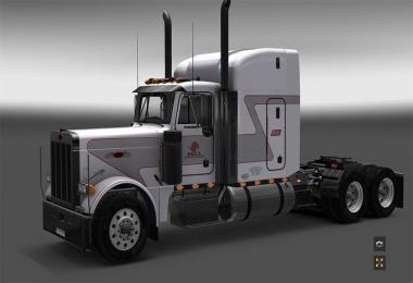 Peterbilt 379EXHD Bull Trucker skin + Wabash trailer