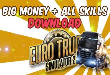 Savegame Euro Truck Simulator 2 up to 1.16.x