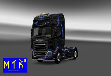 Scania Blue Wall Skin