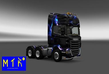 Scania Blue Wall Skin