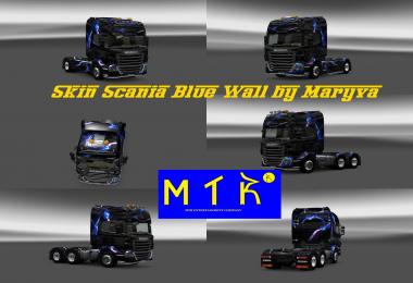 Scania Blue Wall Skin