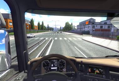 Scania R 2009 New gauges for Beige interior v1.2