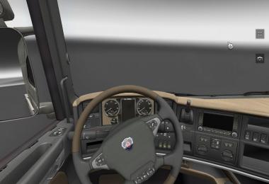 Scania R 2009 New gauges for Beige interior v1.2