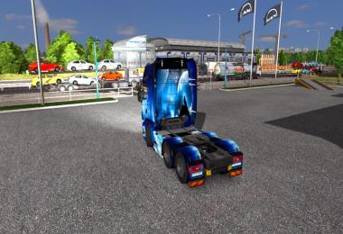 Scania R Blue Skin