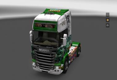 Scania R Graffiti Hip Hop skins 1.16.x