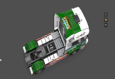 Scania R Graffiti Hip Hop skins 1.16.x