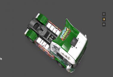 Scania R Graffiti Hip Hop skins 1.16.x