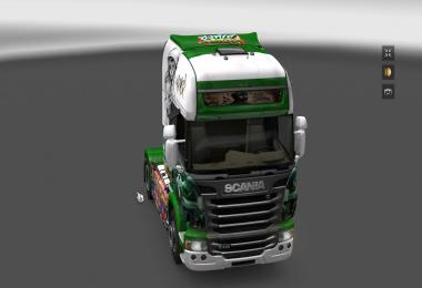 Scania R Graffiti Hip Hop skins 1.16.x