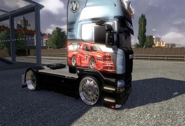 Scania R skins pack v1.16.2