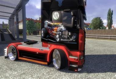 Scania R skins pack v1.16.2