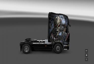 Scania R Warrior Skin v1.0