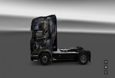 Scania R Warrior Skin v1.0