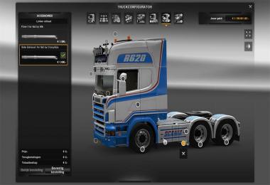 Scania R2008 side pipe v1