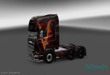 Scania Streamline V Vendetta Skin