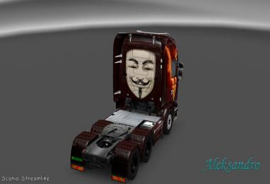 Scania Streamline V Vendetta Skin