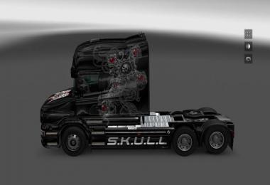 Scania T EXC Topline Skull v1.0