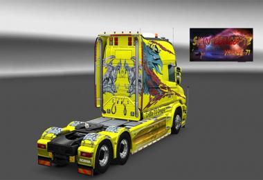 Scania T griffin to dragon skin