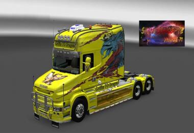 Scania T griffin to dragon skin