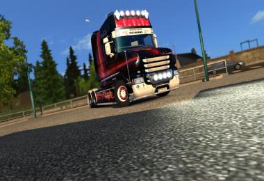 Scania T Longline Red Eagle Skin