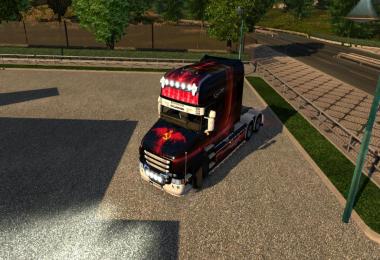 Scania T Longline Red Eagle Skin