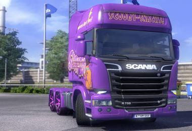 Scooby-Doo Skin for Scania 1.16