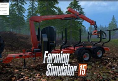 Stepa Forest Trailer With Crane v1.1