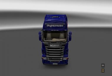 Superman Scania R Trailer v1.0