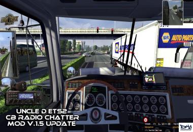 Uncle D ETS 2 CB Chatter Mod  V1.05