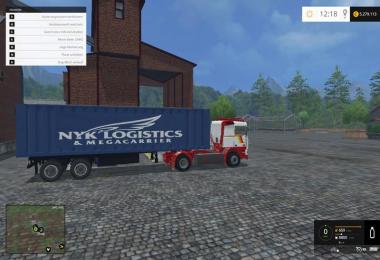 Volvo F12 NYK Pack Trailer v1.0 clean