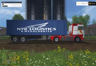 Volvo F12 NYK Pack Trailer v1.0 clean