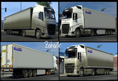 Volvo FH 2012 Dirty Skin Pack v1