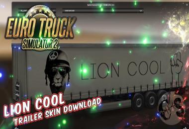 Volvo FH 2012 Lion Cool Skin + Trailer Standalone