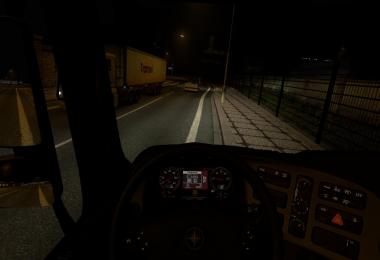 Mercedes Actros Custom Gauges v1.3