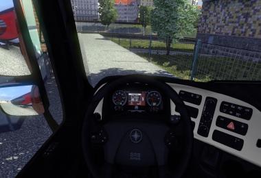 Mercedes Actros Custom Gauges v1.3