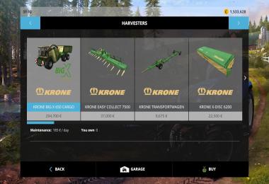 Krone BIG X 650 Cargo v4