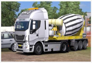 Active Concrete Mixer Trailer