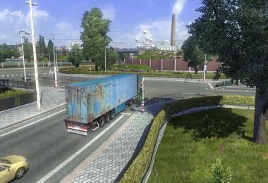 Bennekeben's Rusty Trailer Mod Tested on ETS2 version 1.16